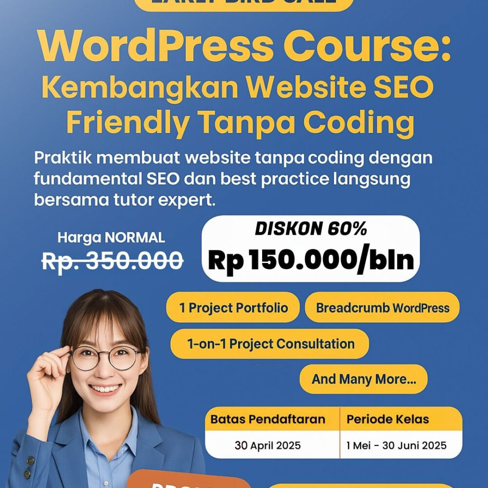 Training Online WordPress Dasar