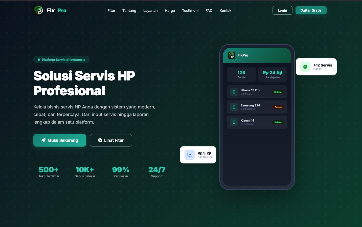 Solusi Servis HP Profesional – Fixpro